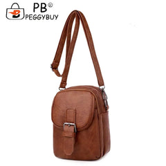 Leather Shoulder Crossbody Bags Women Small Purse