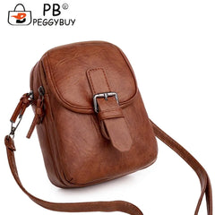 Leather Shoulder Crossbody Bags Women Small Purse