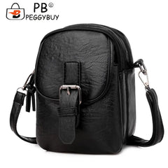 Leather Shoulder Crossbody Bags Women Small Purse