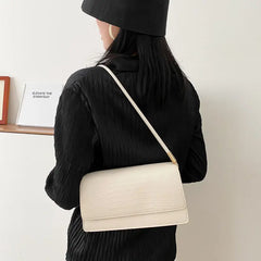 Women Shoulder Bags PU Leather Crossbody Bag Underarm Office Ladies All-match