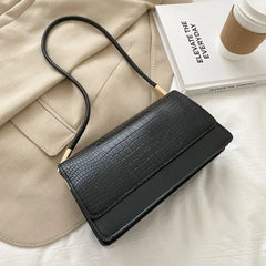 Women Shoulder Bags PU Leather Crossbody Bag Underarm Office Ladies All-match