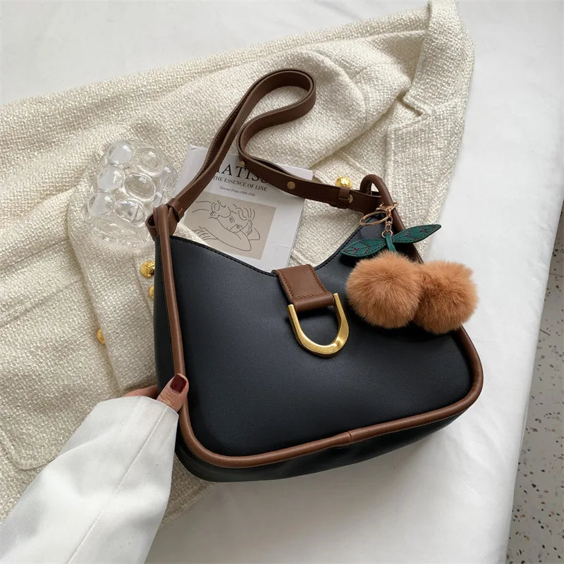 Women Shoulder Bags Small Satchel Female Crossbody Bag Soft PU Leather