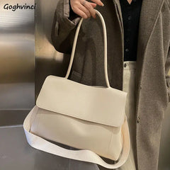Women Shoulder Bags Large Capacity PU Leather All-match Tote