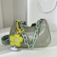 Women Shoulder Bags Solid Harajuku Large Capacity Cross-body Bag
