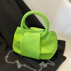 Texture Handbags Cloud Bag Female Evening Bag Diagonal Bag C