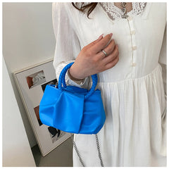 Texture Handbags Cloud Bag Female Evening Bag Diagonal Bag C