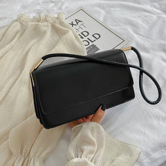 Women Shoulder Bag PU Leather Flap Office Lady Handbags