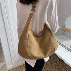Women Shoulder Bags Vintage Canvas Cross-body Totes Handbags Large Capacity