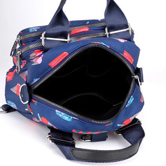 Waterproof Nylon Shoulder Bag Crossbody Tote Handbag for Women
