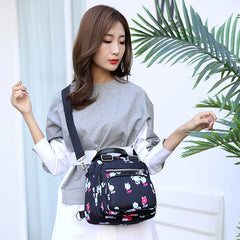 Waterproof Nylon Shoulder Bag Crossbody Tote Handbag for Women