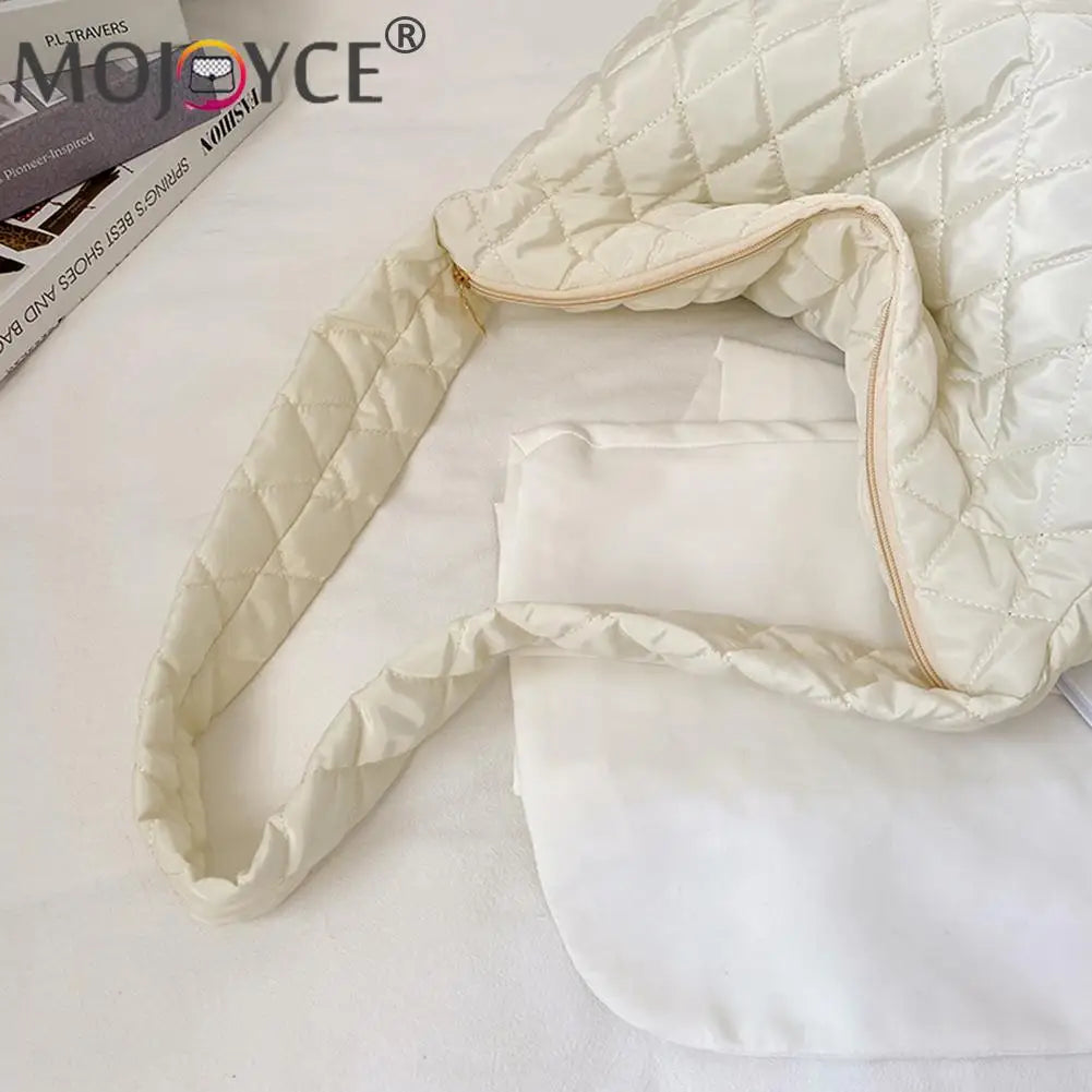Winter Space Down Cloud Shoulder Bag Female Quilted