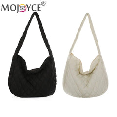 Winter Space Down Cloud Shoulder Bag Female Quilted