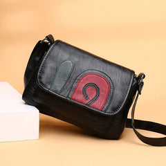 Soft Leather Shoulder Bag for Women Small Crossbody Handbag