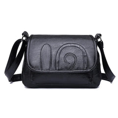 Soft Leather Shoulder Bag for Women Small Crossbody Handbag