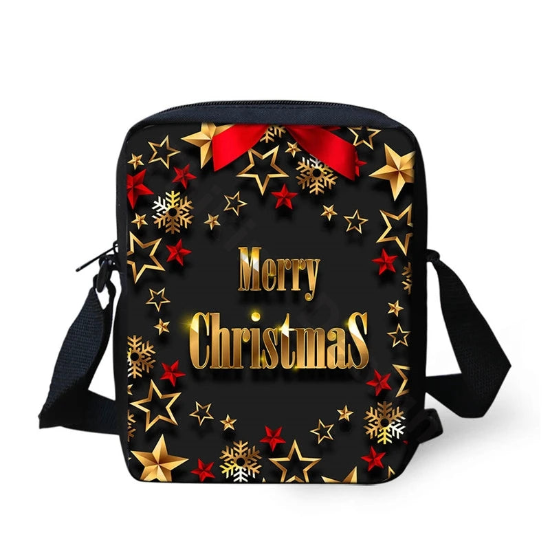 Christmas Shoulder Crossbody Bag for Women Girls