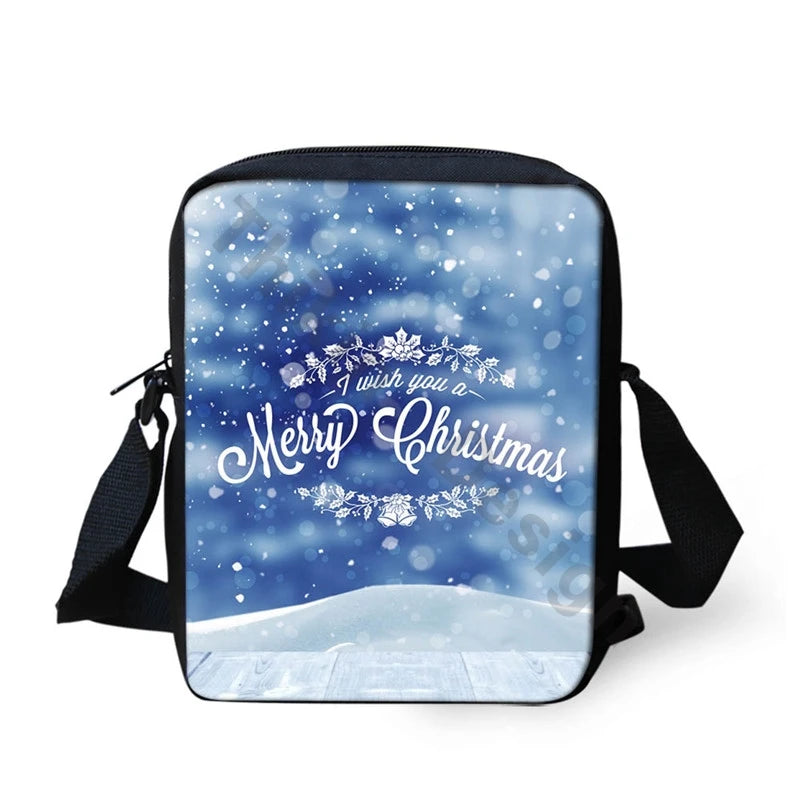 Christmas Shoulder Crossbody Bag for Women Girls
