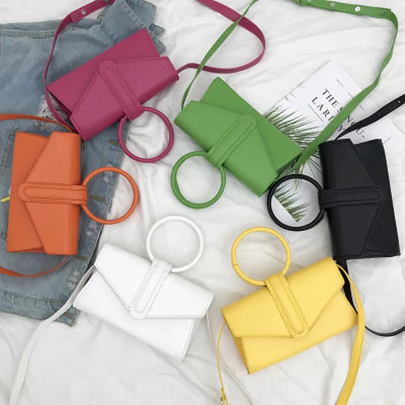 Women Crossbody Bag PU Leather Shoulder Bag