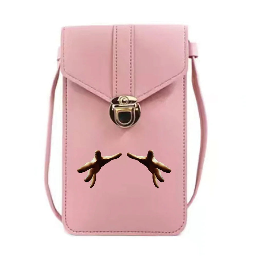 Women Shoulder Crossbody Bag Leather Wallet Card Holder Organizer