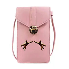 Women Shoulder Crossbody Bag Leather Wallet Card Holder Organizer