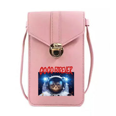 Women Shoulder Crossbody Bags Wallets Astronaut Print Purse