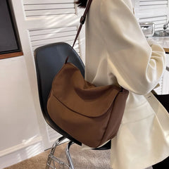 Women Shoulder Crossbody Book Bag Big Nylon Students Messenger Bags