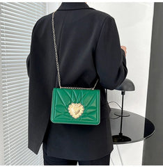 Women Small Square Bag Lady Crossbody Purse Clutch