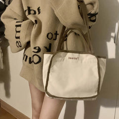 Canvas Women Shoulder Messenger Bag Large Crossbody Tote Bags