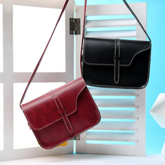 Vintage Mini Shoulder Messenger Bag Girls Crossbody Plaid Handbags
