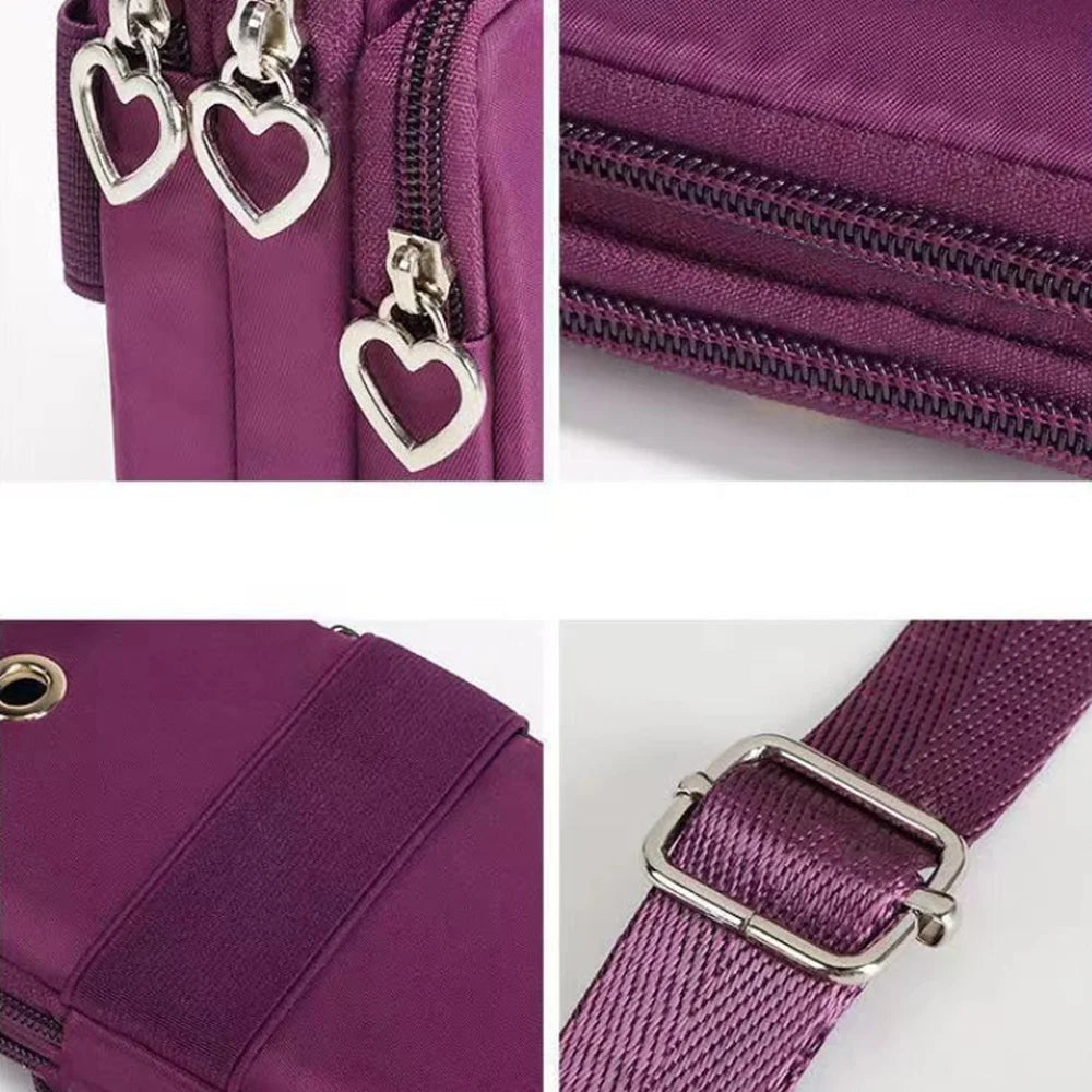 Women Shoulder Mobile Phone Bags Case for IPhone Pro/Huawei/Xiaomi/samsung/HTC