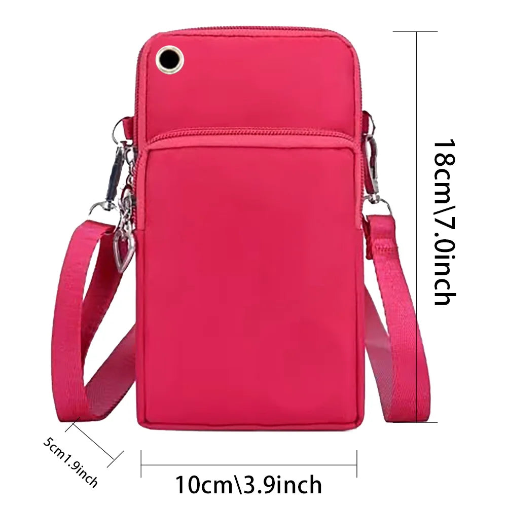 Women Shoulder Mobile Phone Bags Case for IPhone Pro/Huawei/Xiaomi/samsung/HTC