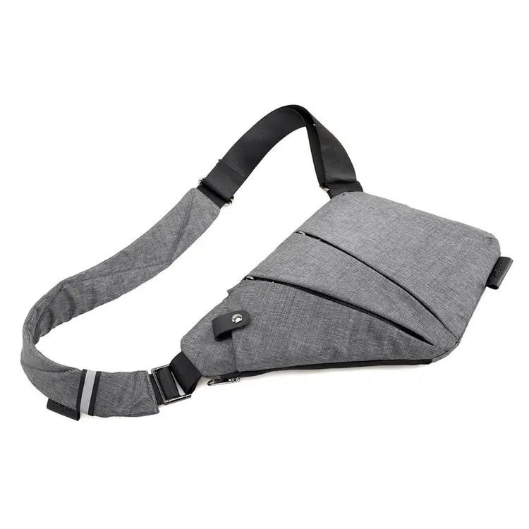 Waterproof Shoulder Sling Bag Men Women Chest Anti-Theft Waistbag