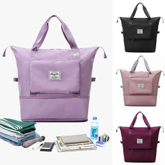 Women Shoulder Travel Bag Gym Yoga Sport Large Capacity Duffle Tote
