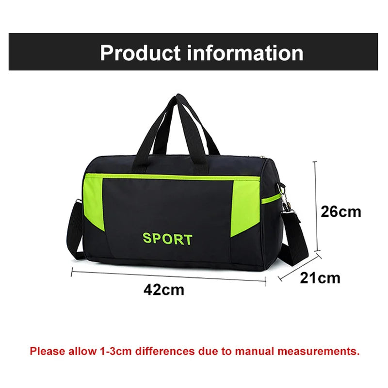 Men Women Gym Sport Bag Shoulder Travel Waterproof Backpack XA732F