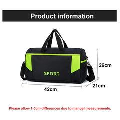 Men Women Gym Sport Bag Shoulder Travel Waterproof Backpack XA732F