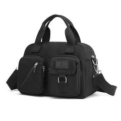 Retro Tote Bag European American Nylon Messenger Travel Handbag