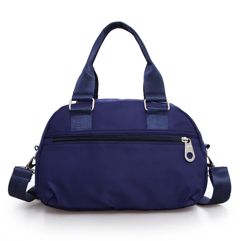 Women Shoulder bag Female Pleated Crossbody Bag Tote High Retro Handbag Nylon