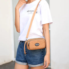 Women Shoulder Bag Lightweight Waterproof Nylon Crossbody Bags