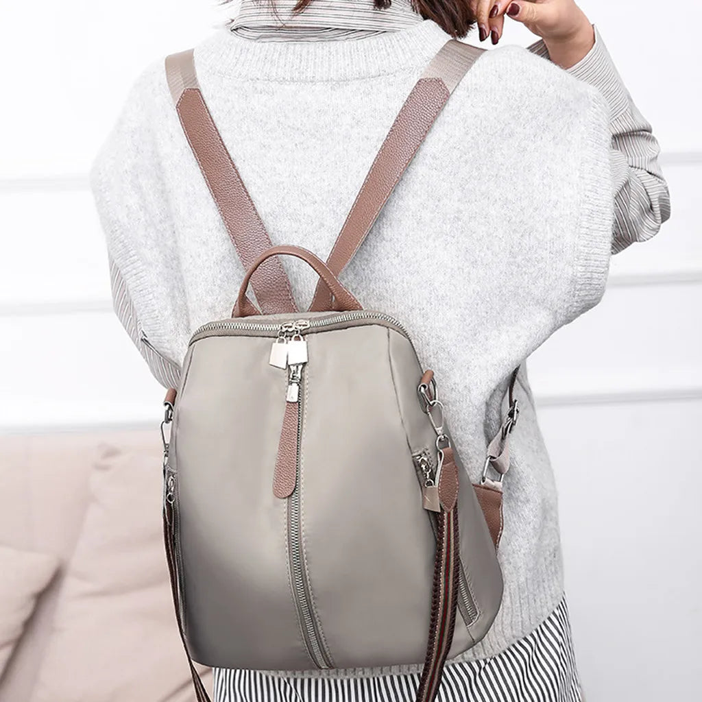 Women Backpack High Anti-theft Oxford Backpack Female