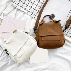 Small Crossbody Bag for Women, Canvas Shoulder Bag