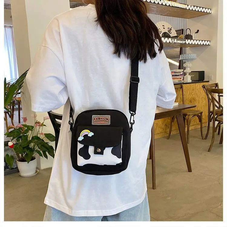 Women Crossbody Money Bag Casual Satchel Girls Shoulder Pouch