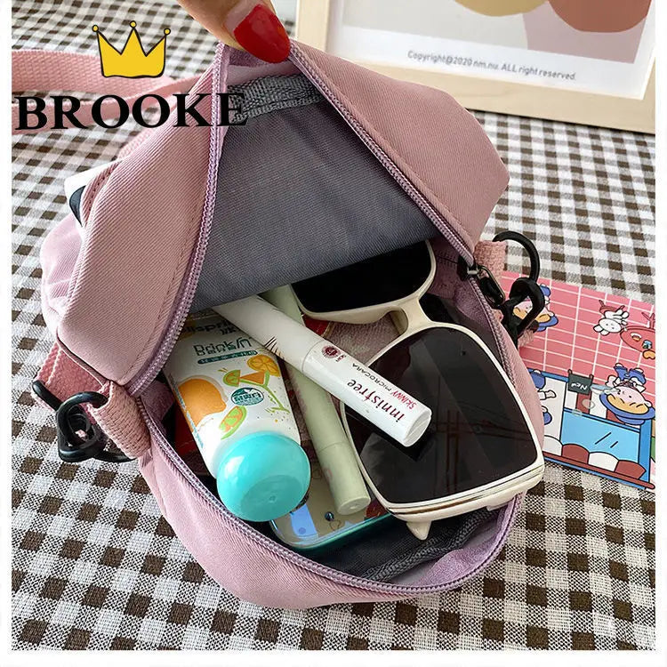 Women Crossbody Money Bag Casual Satchel Girls Shoulder Pouch