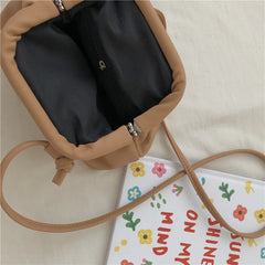 Retro Cloud Women Dumplings Messenger Bag Crossbody Shoulder Bag
