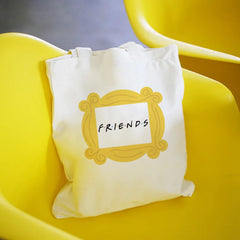 Women Letter Tv Cotton Canvas Shopper Bag Girl Harajuku 90s Y2K Classic Vintage