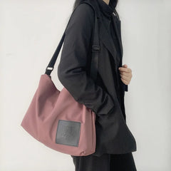Waterproof Nylon Canvas Bag Large Messenger Bag