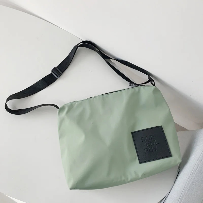 Waterproof Nylon Canvas Bag Large Messenger Bag