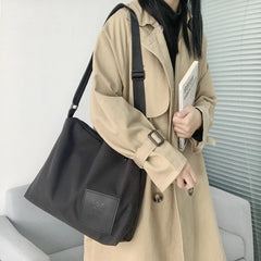 Waterproof Nylon Canvas Bag Large Messenger Bag