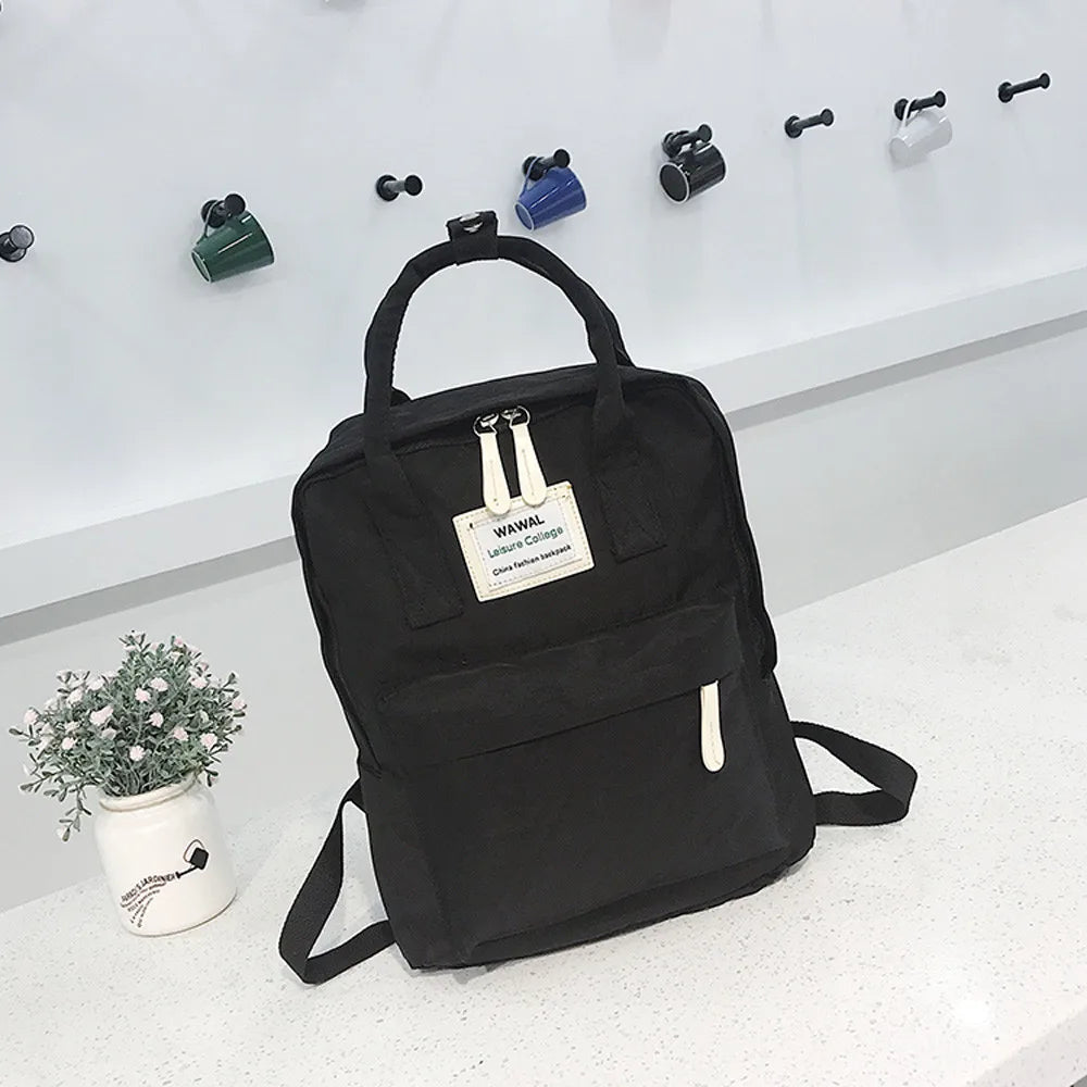 Crystal Crown Travel Backpack for Teenage Girls