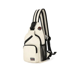 Women Small Backpack Casual Chest Bag Multi-Functional Rucksacks