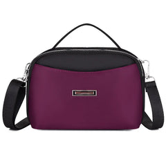 Women Small Bag Casual Oxford Cloth Shoulder Crossbody Change Mobile Phone Purse