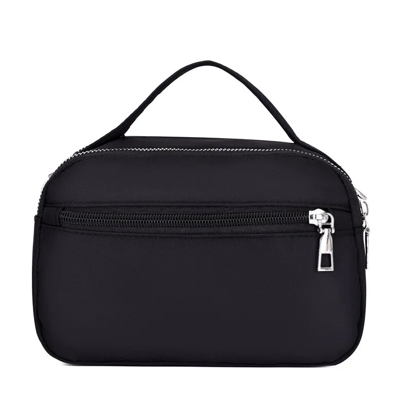 Women Small Bag Casual Oxford Cloth Shoulder Crossbody Change Mobile Phone Purse